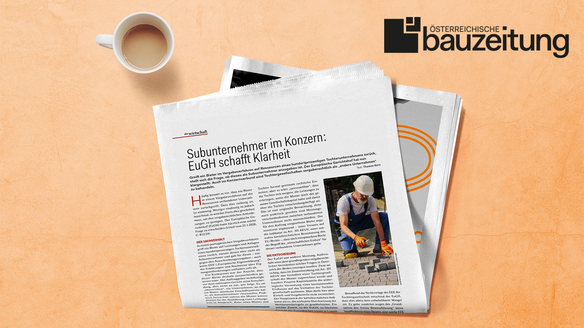 VERGABE: Subunternehmer im Konzern – EuGH schafft Klarheit